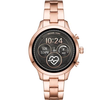 michael kors access runway smartwatch voor dames mkt5046|Gen 4 Runway Rose Gold.